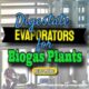 Image text: "Digestate evaporators for biogas plants".
