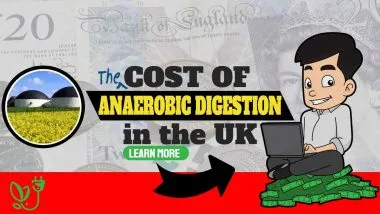 Image text: "The Cost of Anaerobic Digestion in the UK".