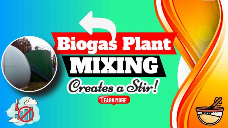 Image text: "Biogas Substrate Tank Mixing".