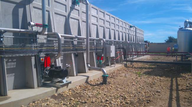 Image showing Concrete vs Steel Biogas Tanks for Anaerobic Digestion Plants precast wall units