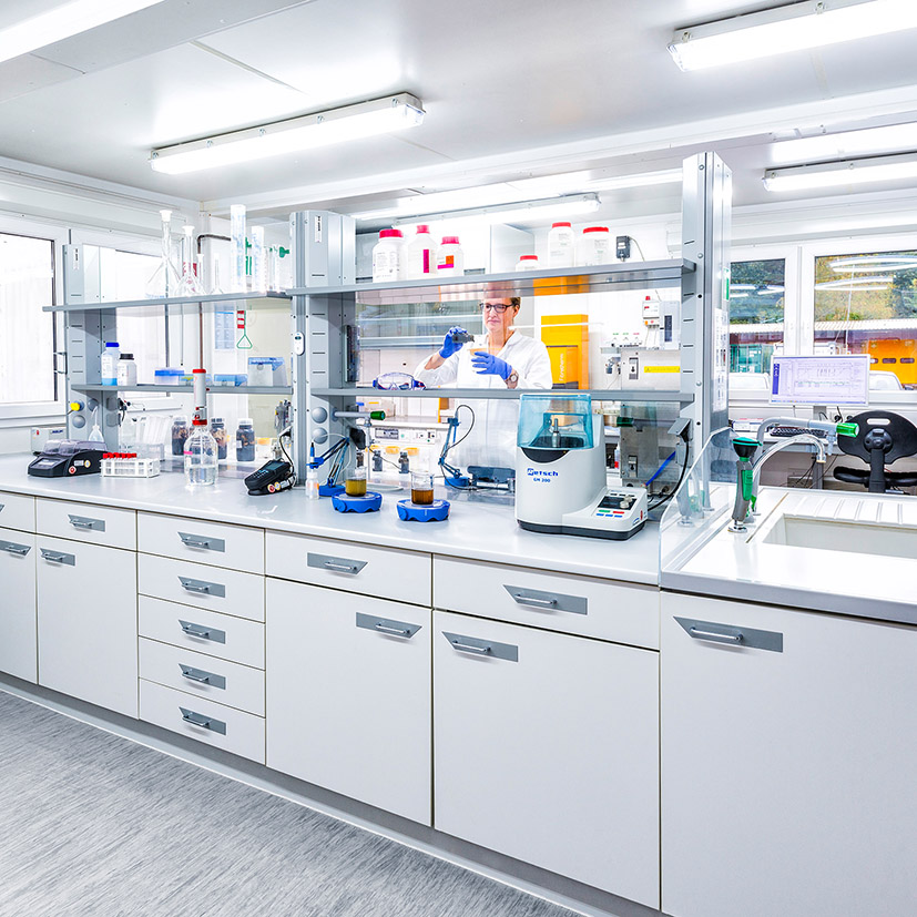 Image of teh Weltec Laboratory where the new anaerobic digestion testing takes place.