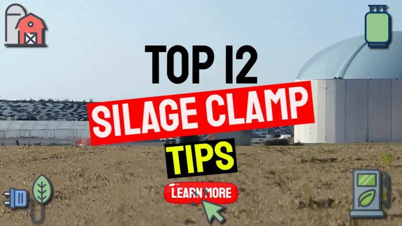 Image text: "Top 12 silage clamp tips".