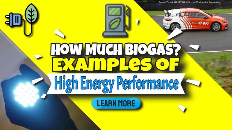 How much biogas?