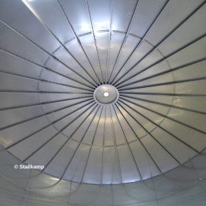 Stallkamp Self-supporting stainless steel roof