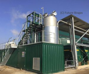 Image shows the Future Biogas Economizer SE Anaerobic Digestion feedstock pre-treatment unit.