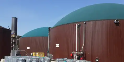 Eco’s two 2600m3 digesters are each fitted with Landia’s externally-mounted mixing system.