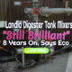 Image text: "Landia Digester Mixers Still Brilliant After 10 years use".