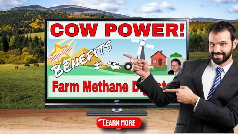 Image text: "Farm Methane Digesters US".