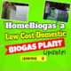 Image text: "Home Biogas Low Cost Domestic Biogas Plant".