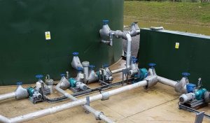 Borger manure separator system pumps.