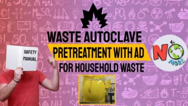 Image text: "aste Autoclave pretreatment with Anaerobic Digestion".