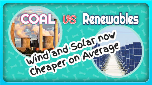 Image illustrates the article on: "is coal cheaper than renewable energy". 