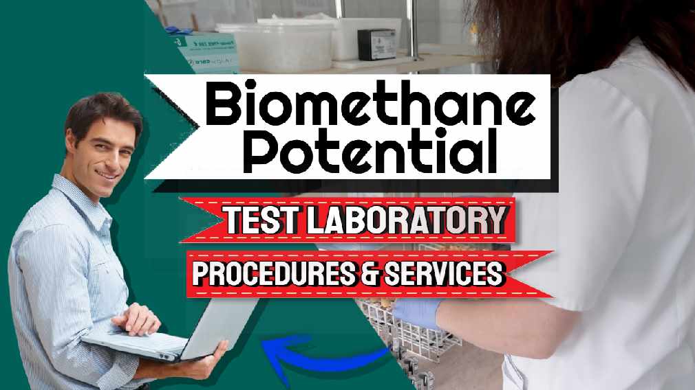 Featured image text: "Biomethane Potential Test Laboratory Services".