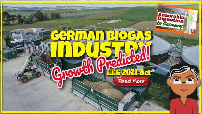Featured image text: "Anaerobic digestion in Germany".