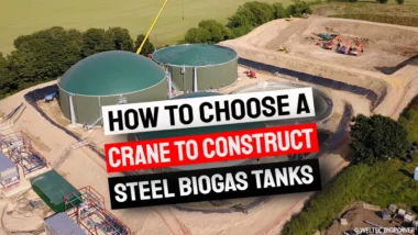 Featured image about: How to choose a biogas tank crane.