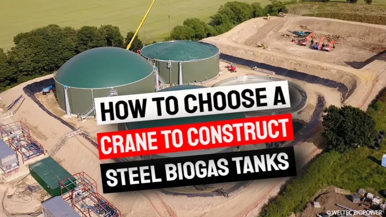 Featured image about: How to choose a biogas tank crane.