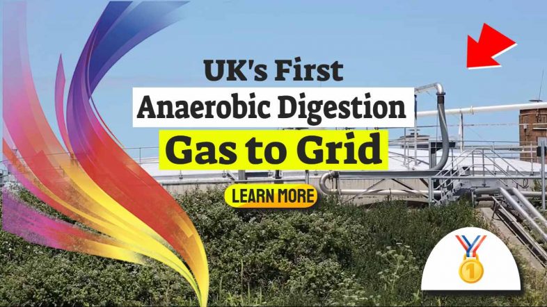 Image text: "Anaerobic Digestion Gas to Grid".