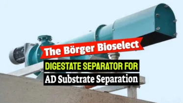 Borger AD Separator for Digestate Processing: Featured Image.