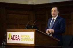 Photo: Lord Callanan speaks at the ADBA National Conference 2021