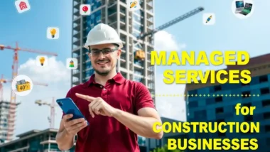 Managed Services for Construction Businesses Article on IT for EPC Contractors- Featured Image