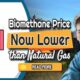 Image Text: "Biomethane Price Now Lower Than Natural Gas".