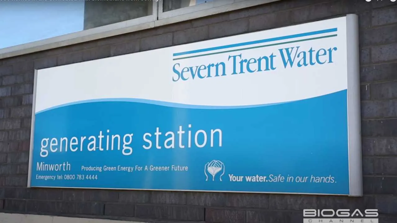 Billboard describing the WWTW generating station