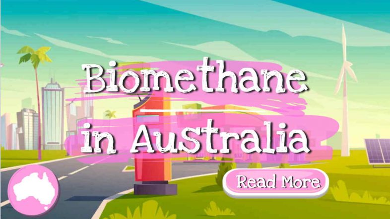 Image text: "Biomethane in Australia".