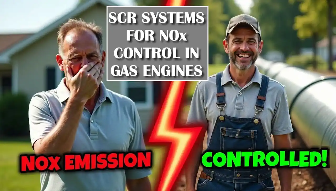 CHP SCR systems for NOx control in gas engines - amusing graphic.
