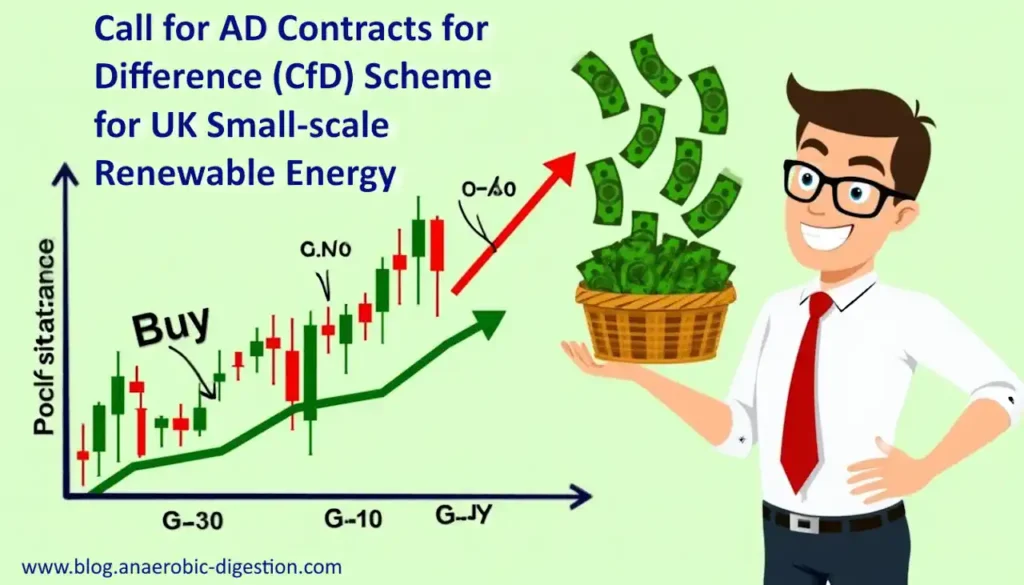 Contracts for difference for anaerobic digestion and biogas renewables output.