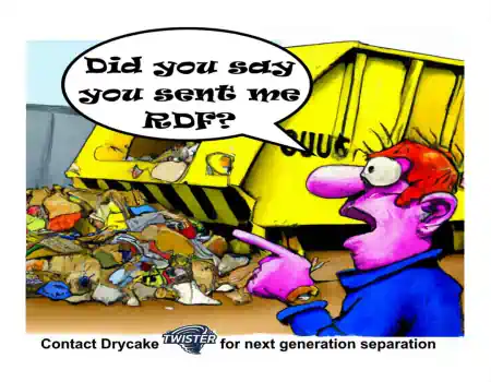 2023 Recycling Calendar preview image: "Did you say you sent me RDF?"