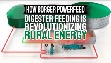 Borger Powerfeed revolutionizing biogas plant output.