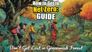 Image text: "How to Get to Net Zero - A Guide"
