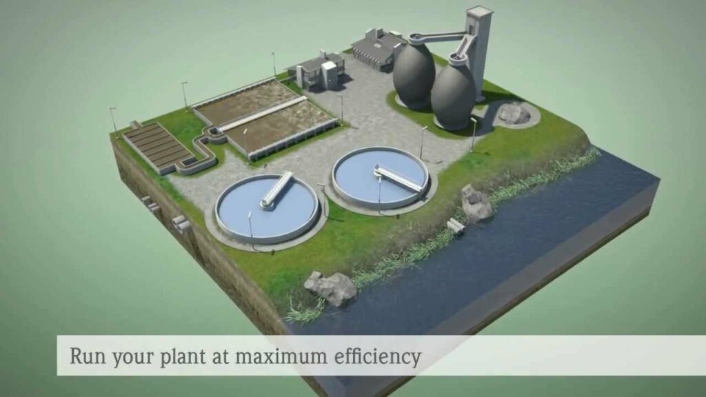 3D Model of Biogas Plant - illustrational