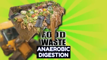 Image with text: "Food Waste Anaerobic Digestion."