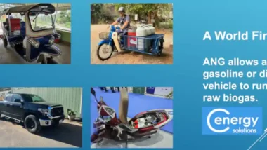 Cenergy solutions - Examples of vehicles powered by ANG technology.