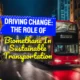 Featured image with text: "Biomethane in sustainable transport."