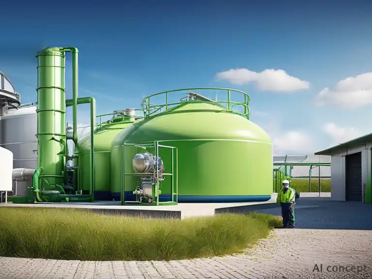 Small scale on-farm biogas plant , biogas liquefaction concept.
