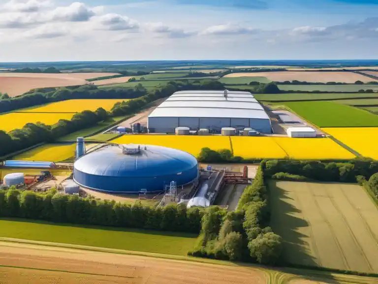 Image shows the global biogas assoc-biofuels development concept.