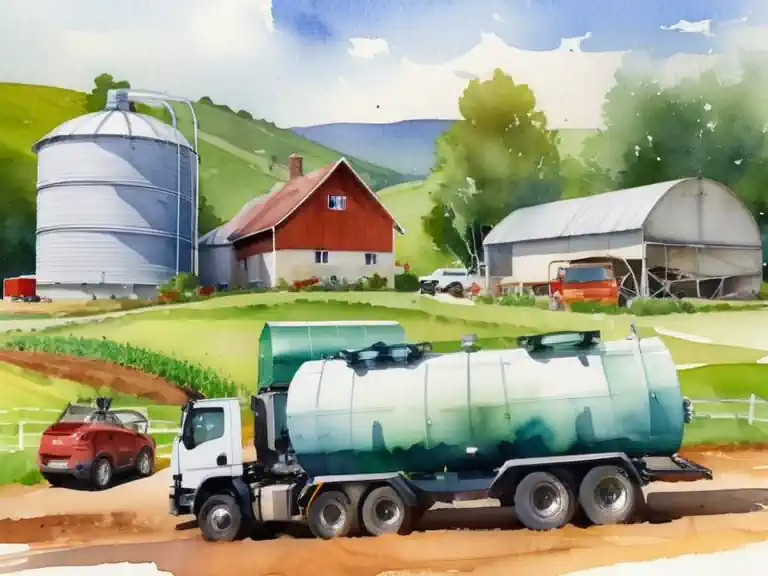 Another view of a biogas production plant to illustrate our best biogas products article.