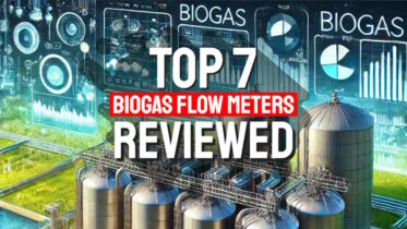 Image with text: "Top 7 Biogas Flow Meters Reviewed."