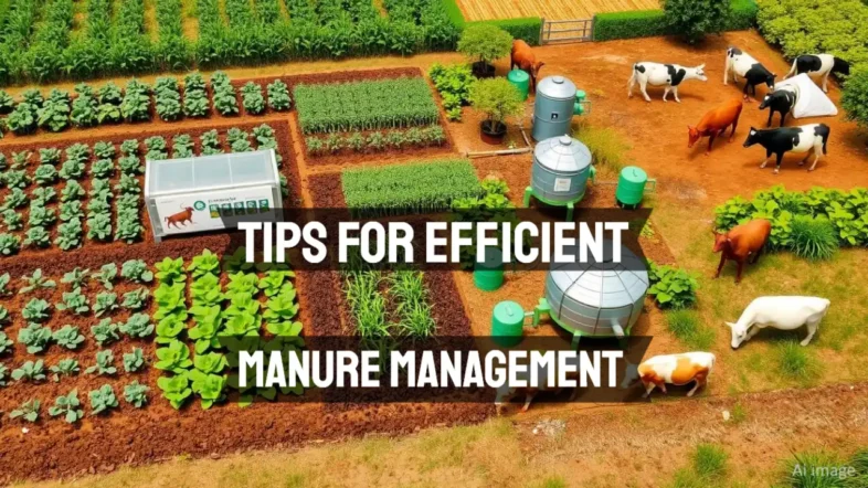 Tips for efficient Manure Management: Featured Image.