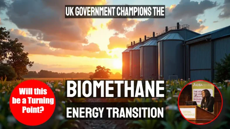 UK Government Champions Biomethane Energy Transition: Thumbnail image.