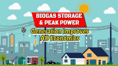 fEATURED IMAGE FOR: Biogas Storage Peak Power Generation Improves AD. a biogas community article.