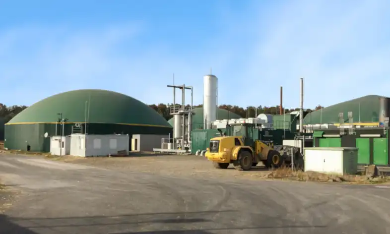 Landia's pumps and digester mixing systems are in strong demand at biogas sites like this one.