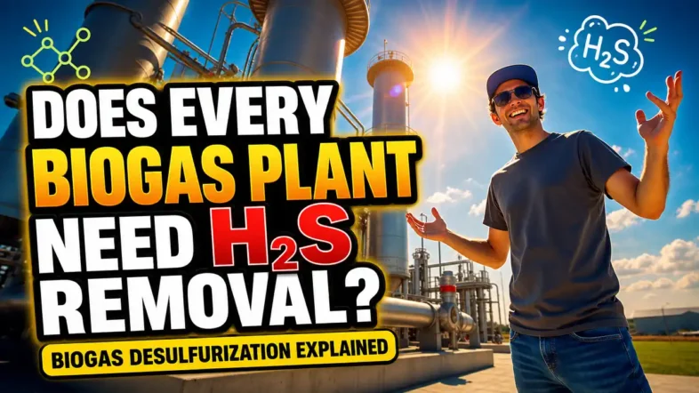 Featured Image with text: BIOGAS DESULFURIZATION EXPLAINED.