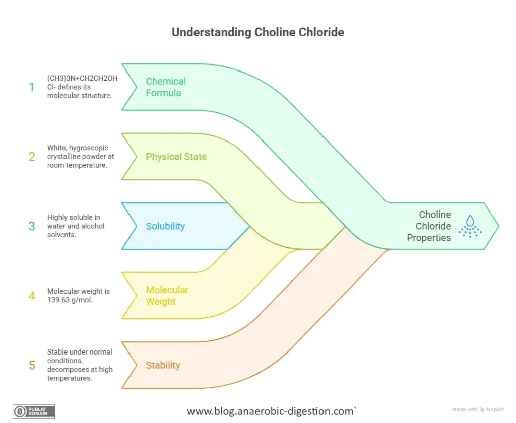 Infographic About Choline Chloride_ A Chemical Properties Overview.