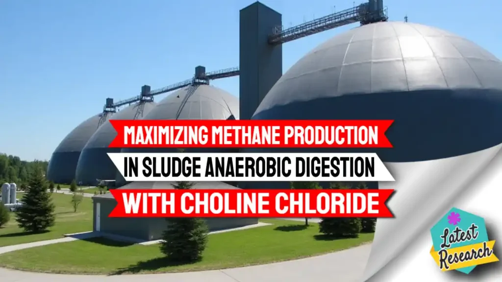 Maximising Methane Production in Sludge Anaerobic Digestion with Choline Chloride - Featured Image.
