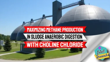 Maximising Methane Production in Sludge Anaerobic Digestion with Choline Chloride - Featured Image.