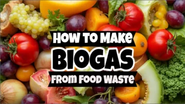 Featured image for How to Make Biogas from Food Waste article
