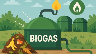 Biogas energy output in various forms.